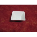 MINI COUPELLE CARREE JAPAN 7x7cm en porcelaine blanche